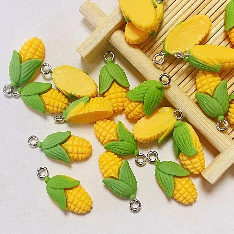 Resin Crafts Diy - 20 stuks grappige mini maïs groente