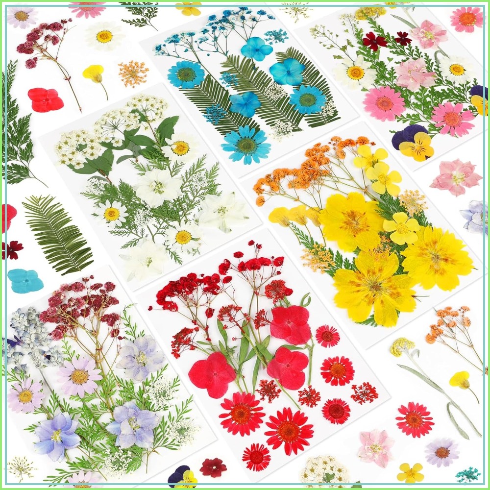 Dried Flower Bulk - Gedroogde geperste bloemen voor hars, 103