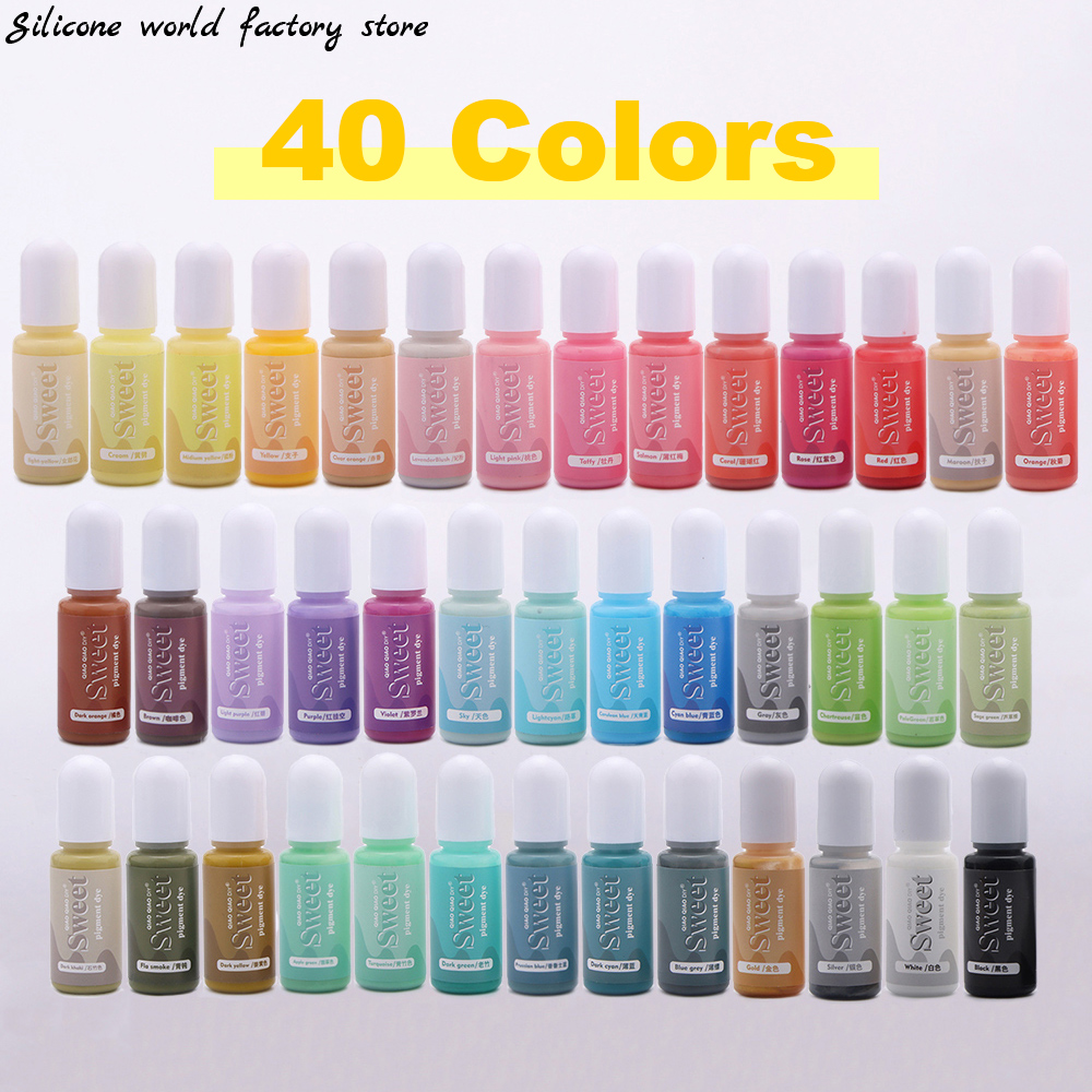 Resin Dye Alcohol - Silicone World 10ML Vaste Kleur Harsen