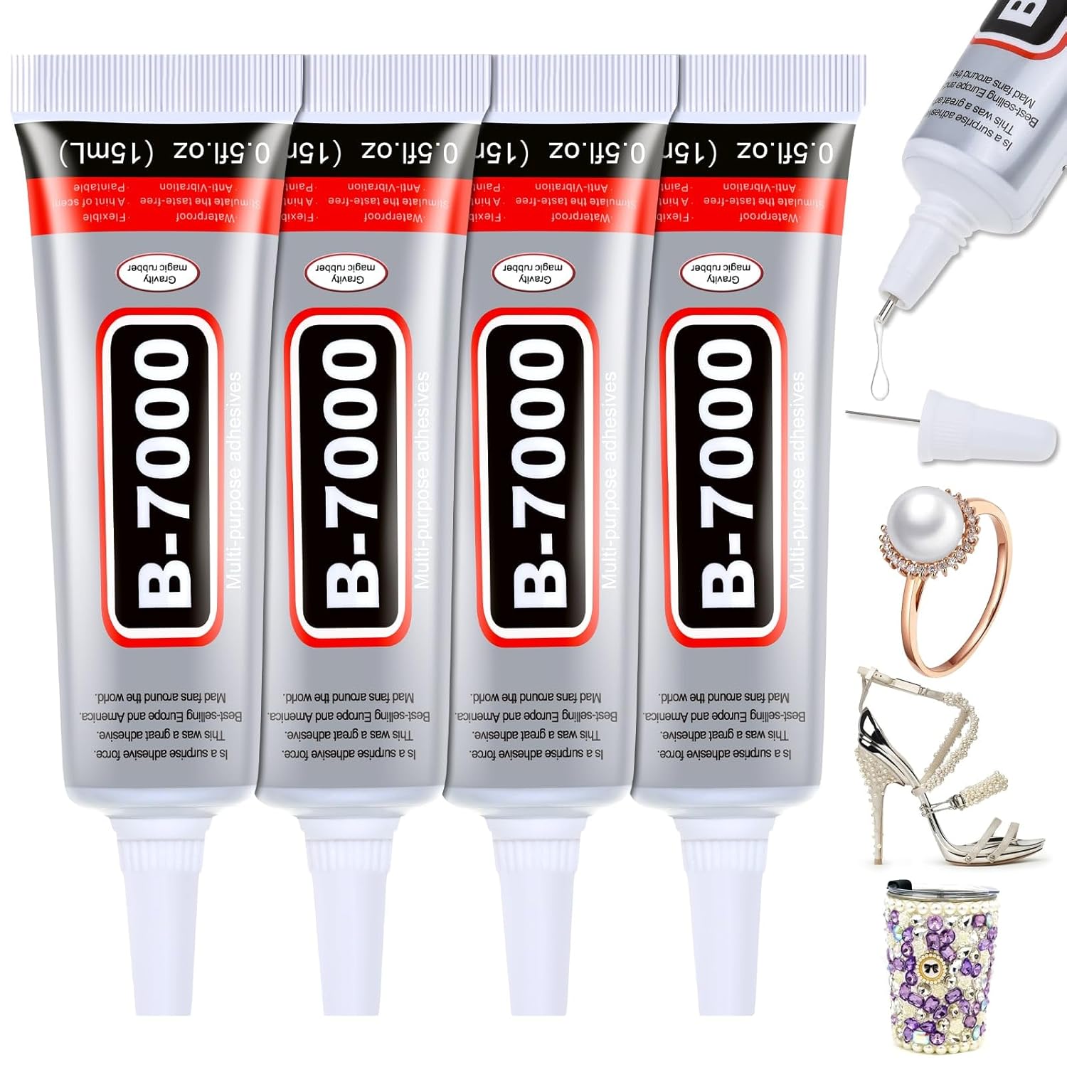 Resin Crafts - 1-10 Stuks B-7000 Super Lijm Loolifl