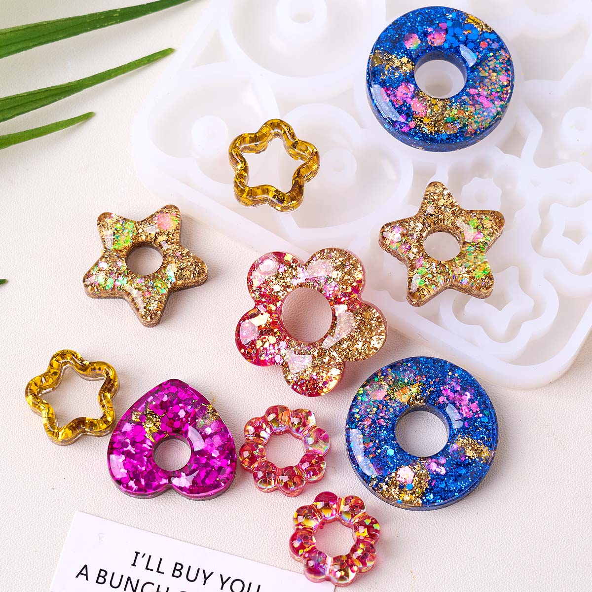 Resin Craft Ideas - Multifunctionele sieraden siliconen mal DIY handgemaakte