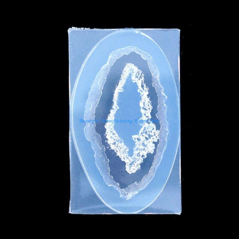 Geode Mold Silicone - E56A Rock Cluster Mold voor DIY