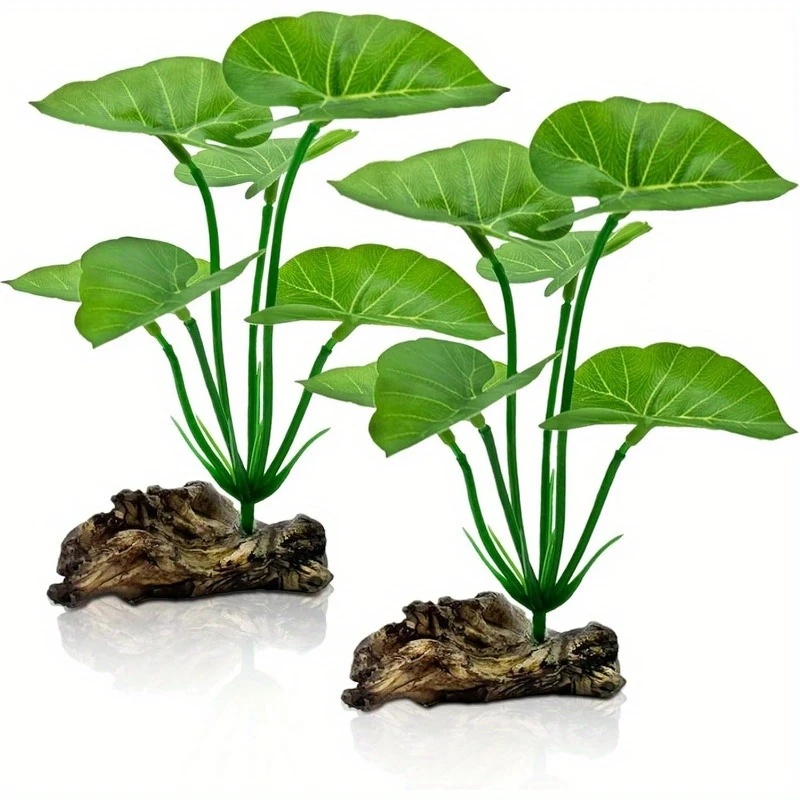 Terrarium Moss Art - 1pc Kunstmatige Aquariumplanten Realistische Drijvende Bladeren