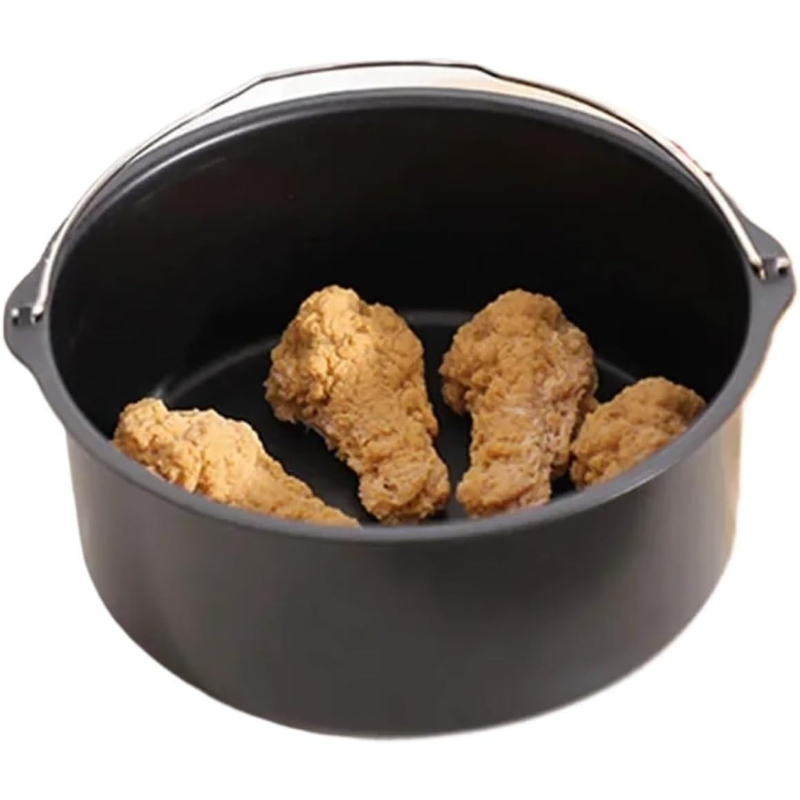 Coaster Mold Round - Metalen cakevorm Ronde Airfryer Pot Bakvorm