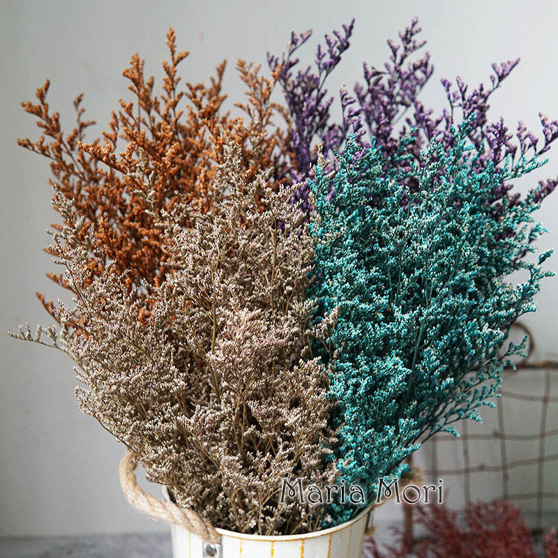 Dried Flower Bulk - 50g/geconserveerd Valentijnsgras Limonium Bloem Liefdesgras voor