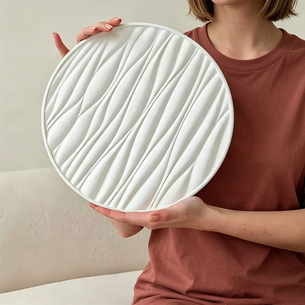 Coaster Mold Round - Grote ronde siliconen mal voor trays,