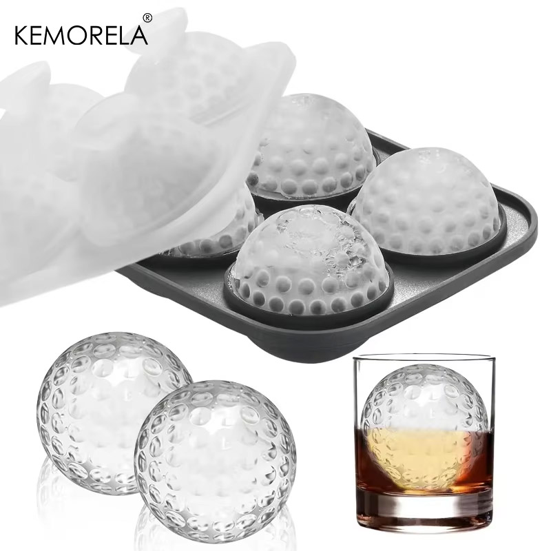 Coaster Mold Round - Silicone ijsblokjesvorm met deksel, ronde en