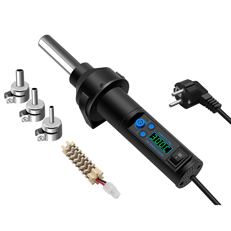 Heat Gun Small - 8032D Heteluchtpistool Elektrisch digitaal display Temperatuur
