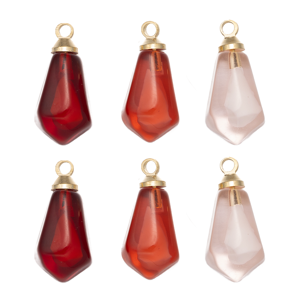 Resin Craft Supplies - 10 stks/partij Fruit Granaatappel Zaad Hanger