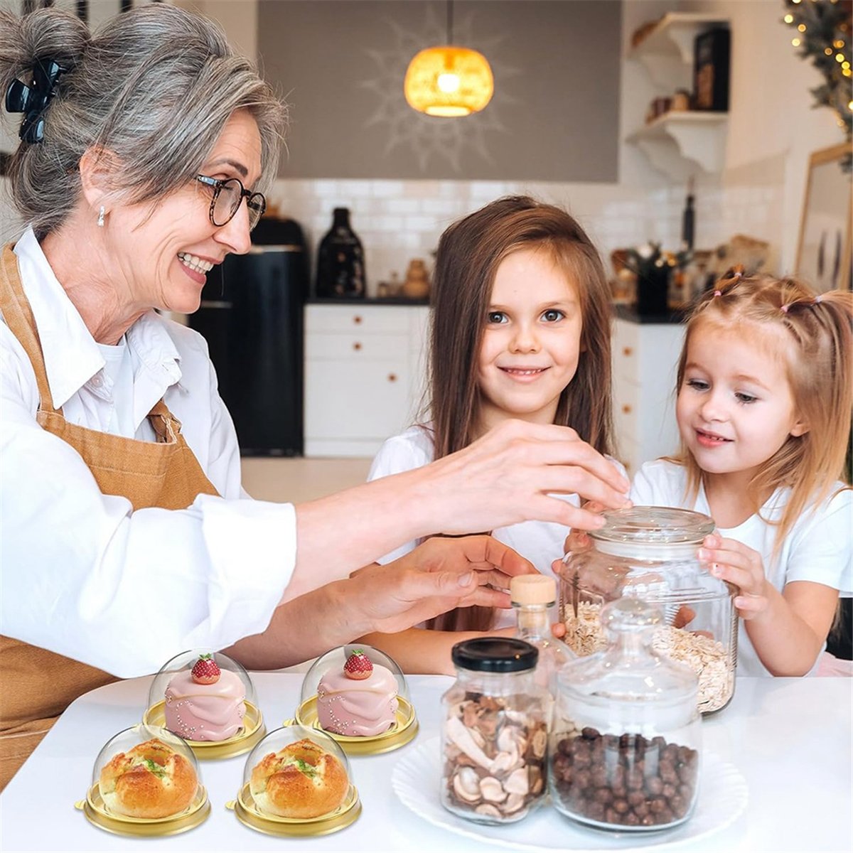 Dome Mold Clear - Nieuwe Charcuterie Koepels met Deksels 200