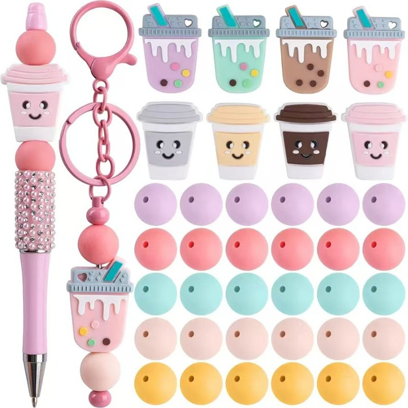 Mixing Cup Silicone - 48 stuks gemengde stijl koffie- &