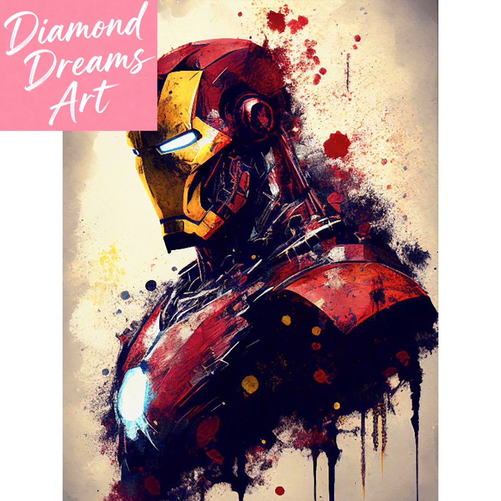 Resin Craft Kit - Marvel DIY Diamond Painting Set Cartoon