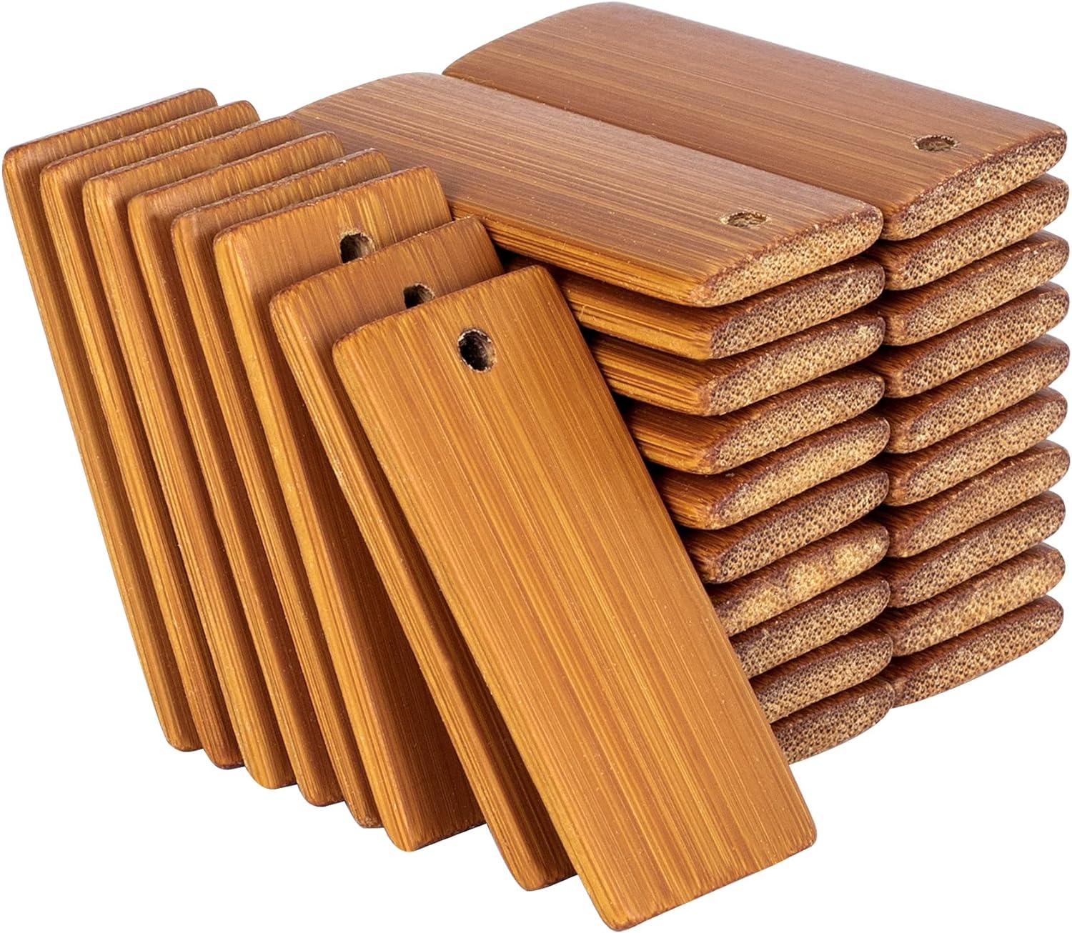 Wood Ring Blank - 50 Stuks Natuurlijke Houten Blanks 45x20mm