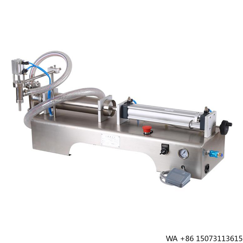 Vacuum Chamber Small - Aanpasbare 1-5000ml kleine semi-automatische vloeistofvuller voor