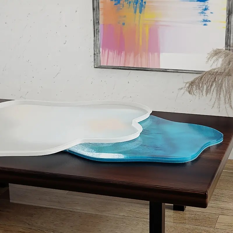 Resin Ocean Wave Mold - Grote 61cm onregelmatige schaal epoxyhars siliconen