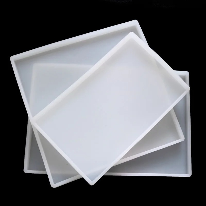Silicone Mold Tray - Hars-siliconenmal, duurzame harsbakmal, 3-delige set siliconen