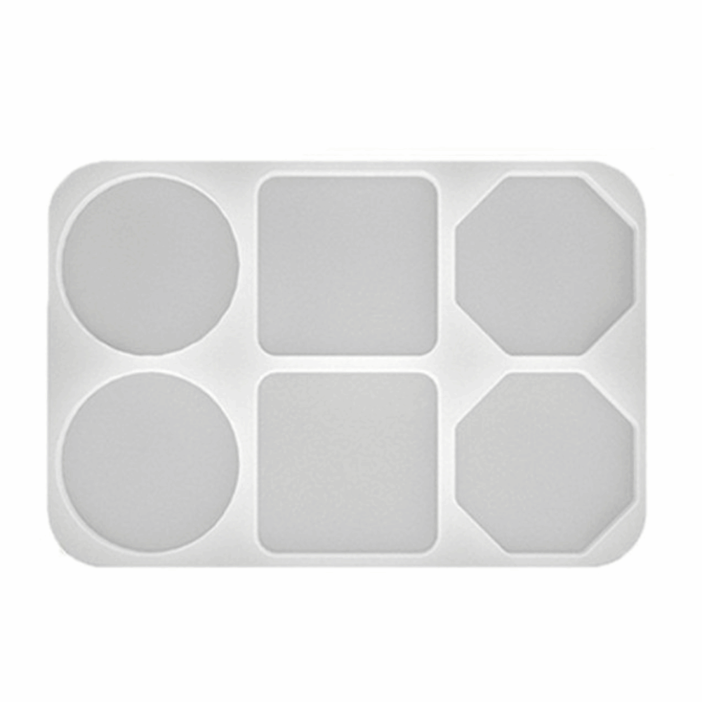 Coaster Mold Round - Gemakkelijk te gebruiken creatieve onderzetters siliconen