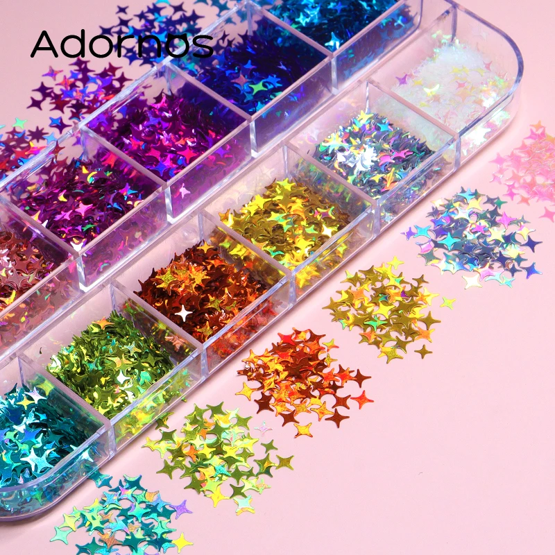 Resin Ocean Wave Mold - UV-harsvuller Holografische sterpailletten Hars Kunstdecoratie Laser