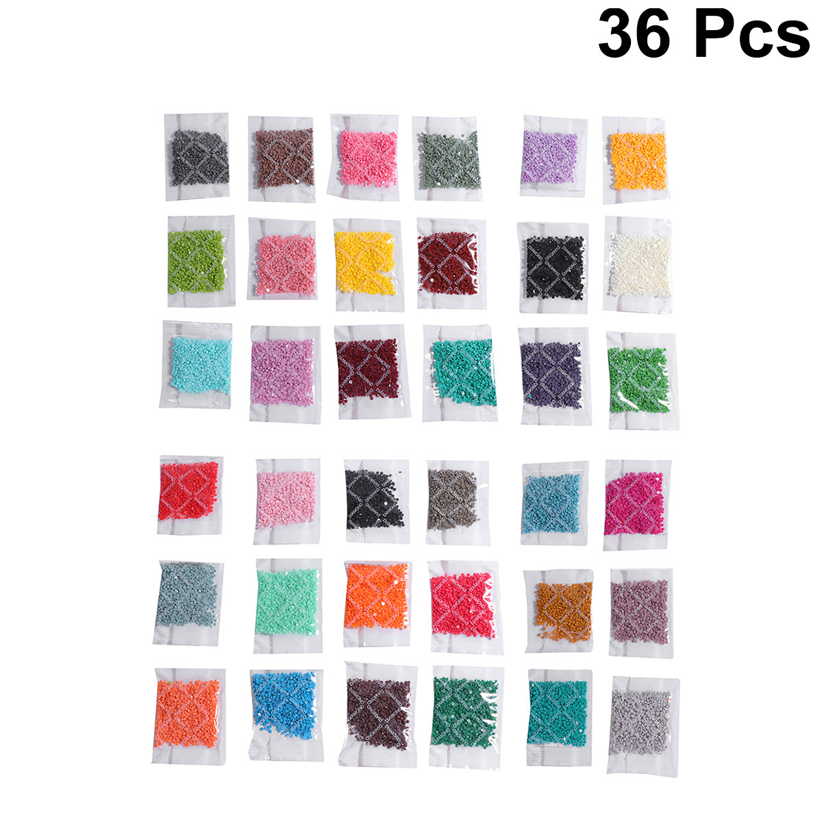 Resin Craft Kit - 36 stuks ronde diamantset hars strass