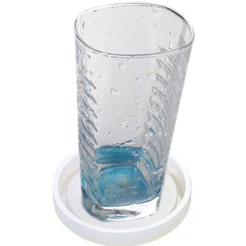 Coaster Mold Round - 3-pack grote DIY ronde onderzetter siliconen
