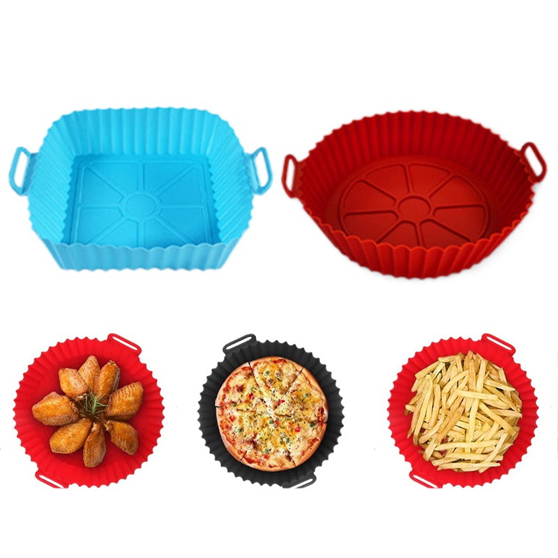 Silicone Mold Tray - Siliconen Friteusevorm Luchtfriteuse Siliconen Liners Pot