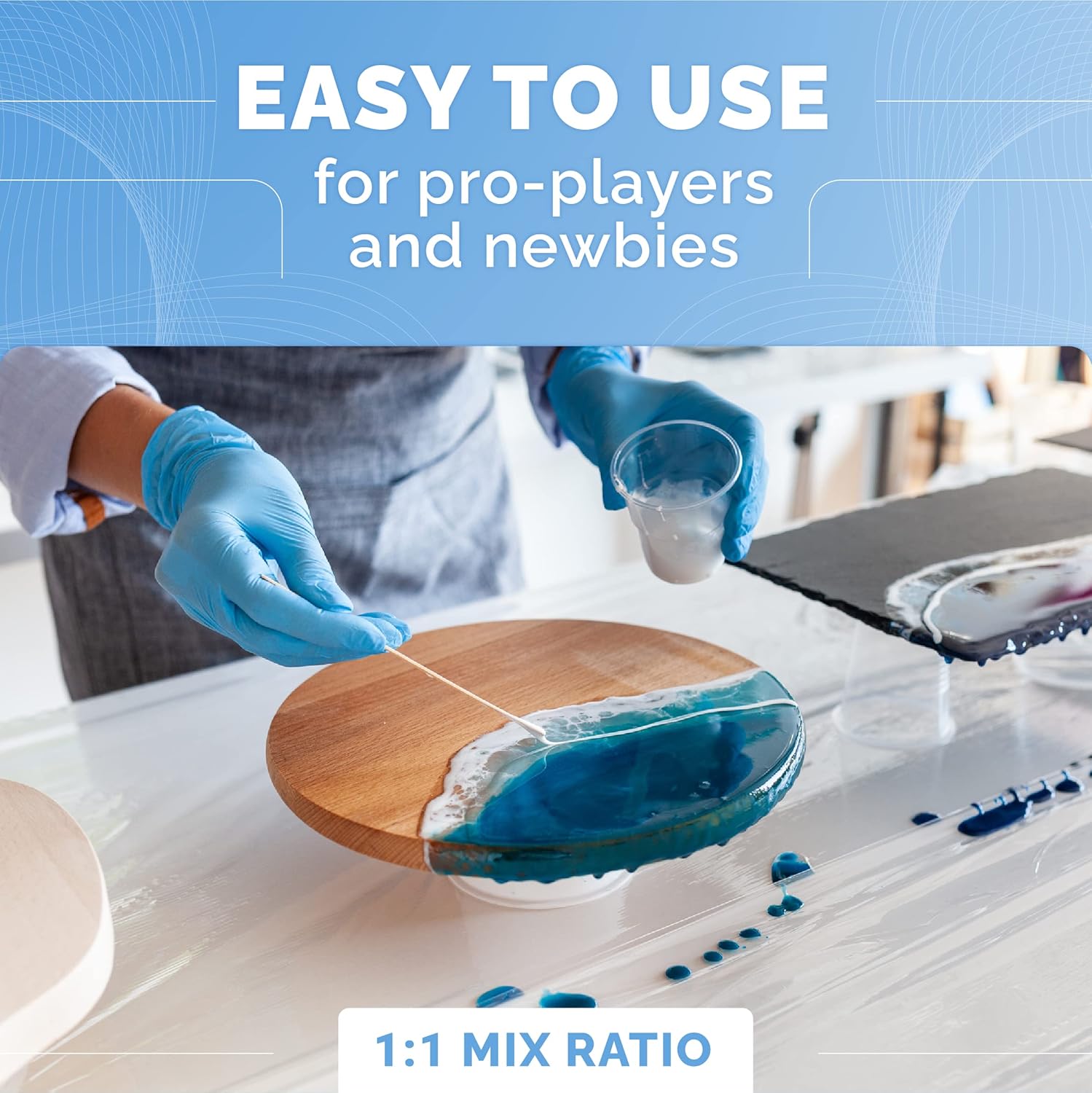 32OZ Transparante Epoxyhars Ki - Resin Jewelry Kit recensie en prijs