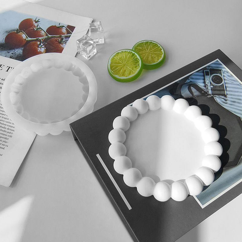 (BF06) Bubble Lace Cup Pad Sil - Coaster Mold Round recensie en prijs
