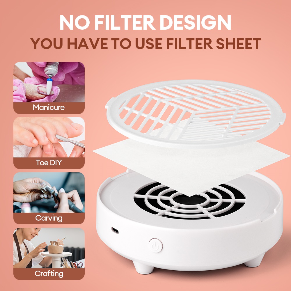 3700 RPM Mini Nagelstofafzuige - Vacuum Chamber Small recensie en prijs