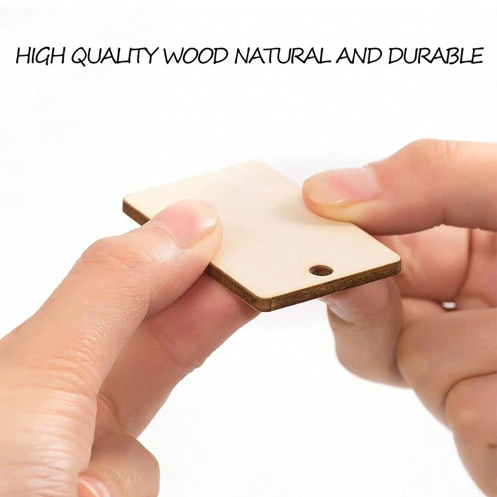 60 stuks blanco houten sleutel - Wood Ring Blank recensie en prijs