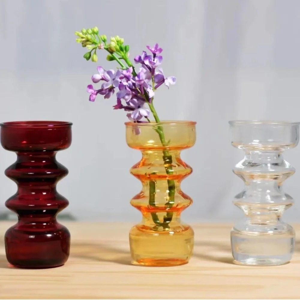 Kleurrijke vazen Glazen orname - Dried Flower Bulk recensie en prijs