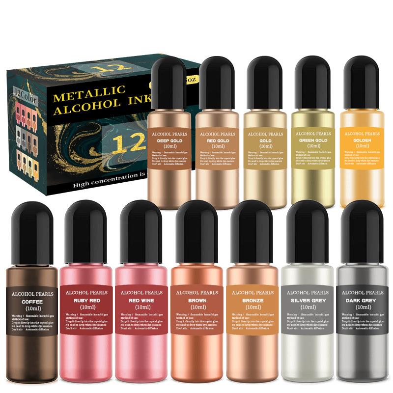 1 Set Hars Pigment Kit Art Ink - Resin Dye Alcohol recensie en prijs