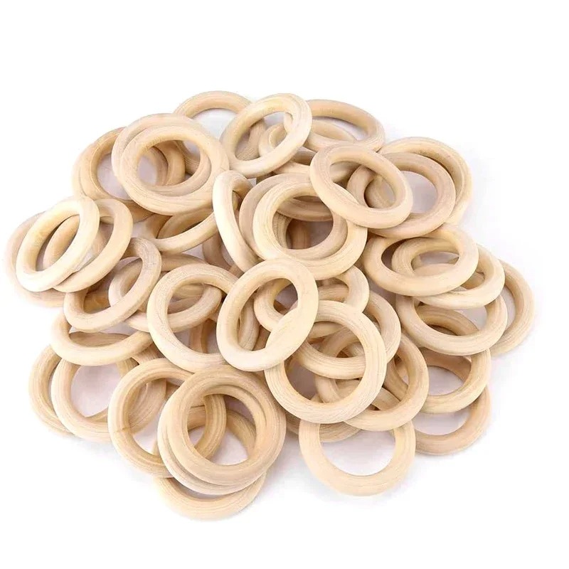 20 stuks 30mm onbewerkte gladd - Wood Ring Blank recensie en prijs