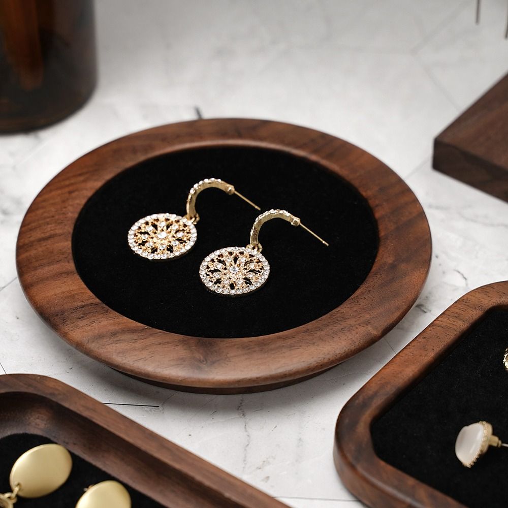 Eenvoudige geometrie houten ri - Wood Ring Blank recensie en prijs