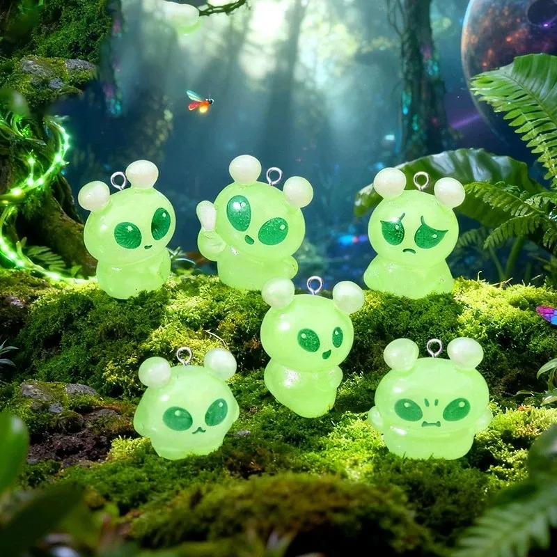 10 stuks schattige mini groene - Resin Craft Projects recensie en prijs