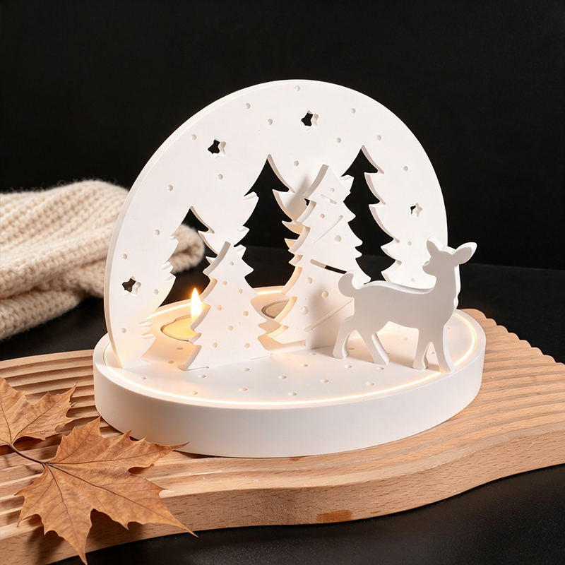 Kerst-Eland Theelicht Houder S - Silicone Mold Tray recensie en prijs