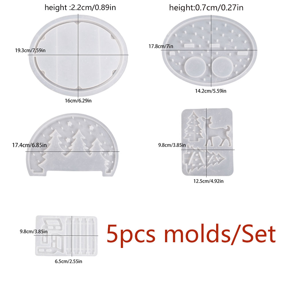 Kerst-Eland Theelicht Houder S - Silicone Mold Tray recensie en prijs
