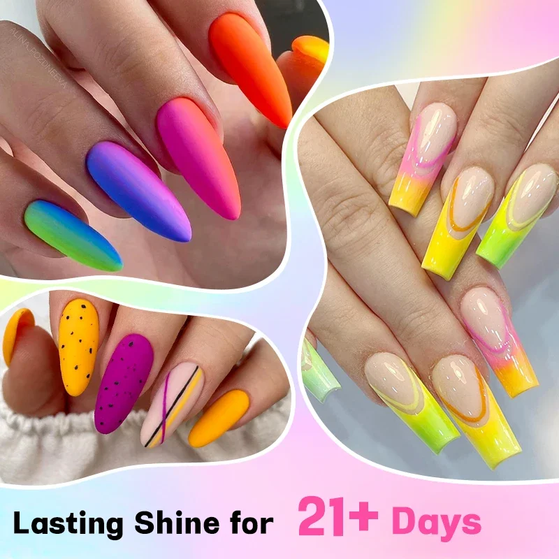 6 stks/set 10 ml Gel Nagellak  - Resin Glitter Pack recensie en prijs