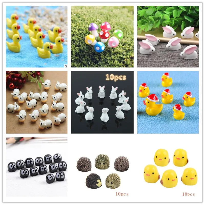 10Pcs/Egel En Koeien/Leuke Die - Terrarium Moss Art recensie en prijs