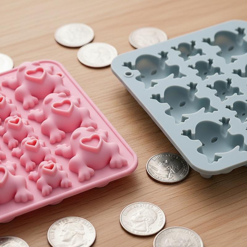 Kikkers siliconen mal, snoepch - Silicone Mold Tray recensie en prijs
