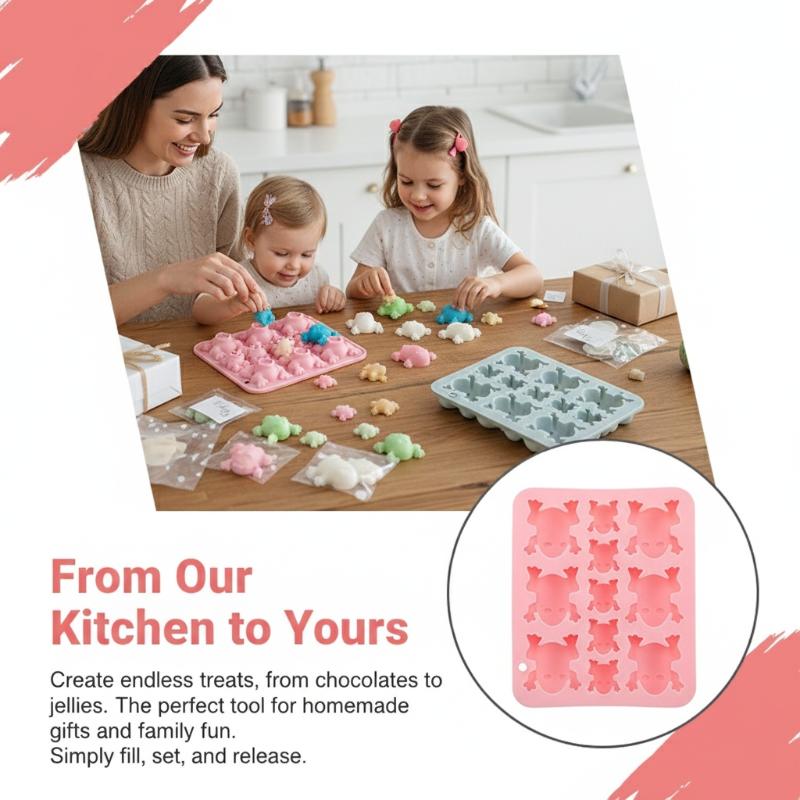 Kikkers siliconen mal, snoepch - Silicone Mold Tray recensie en prijs