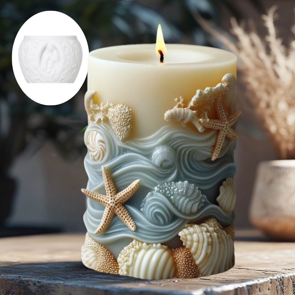 DIY Oceaan stijl reliëf cilind - Resin Ocean Wave Mold recensie en prijs