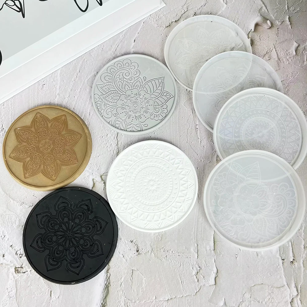 Mandala Ronde Onderzetter Hars - Coaster Mold Round recensie en prijs