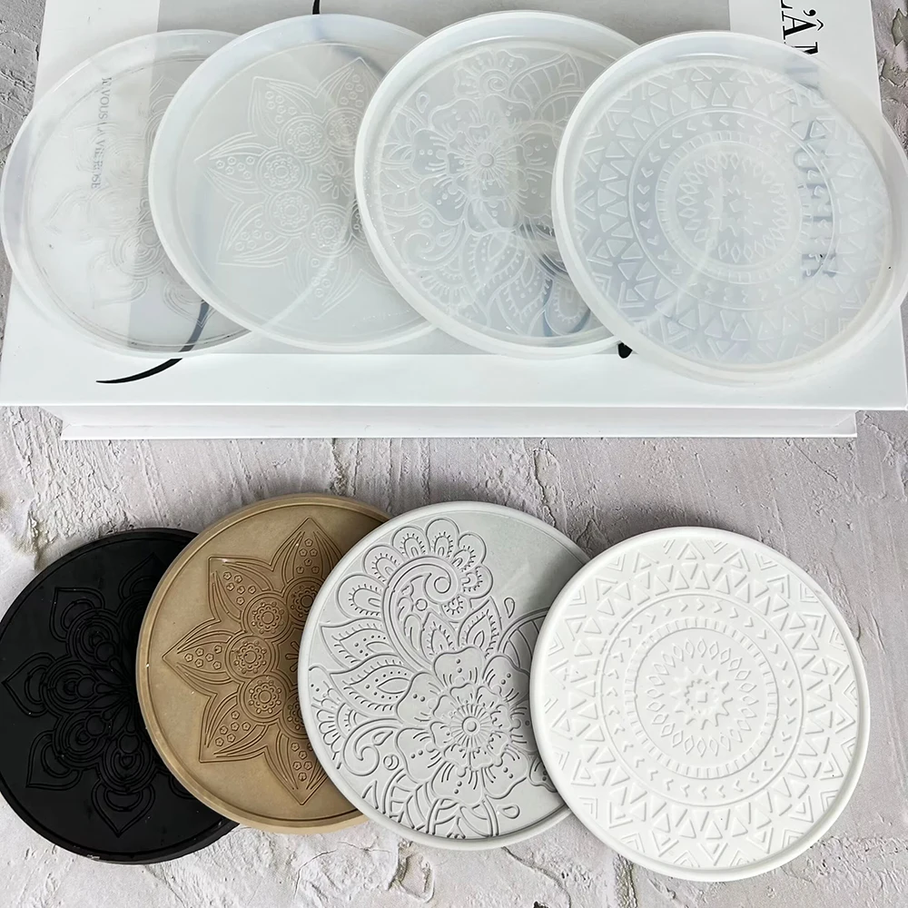Mandala Ronde Onderzetter Hars - Coaster Mold Round recensie en prijs
