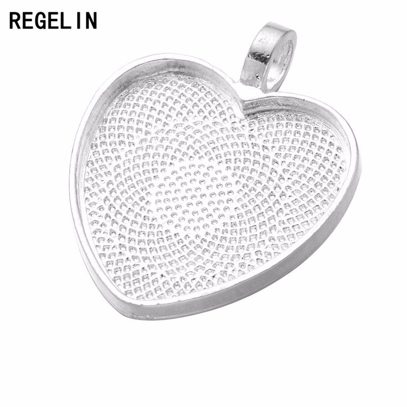 REGELIN Hart Cabochons Instell - Bezels Set Pendant recensie en prijs