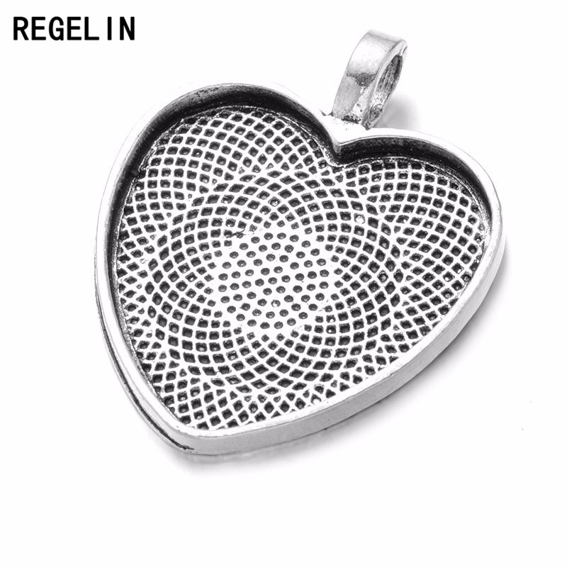 REGELIN Hart Cabochons Instell - Bezels Set Pendant recensie en prijs