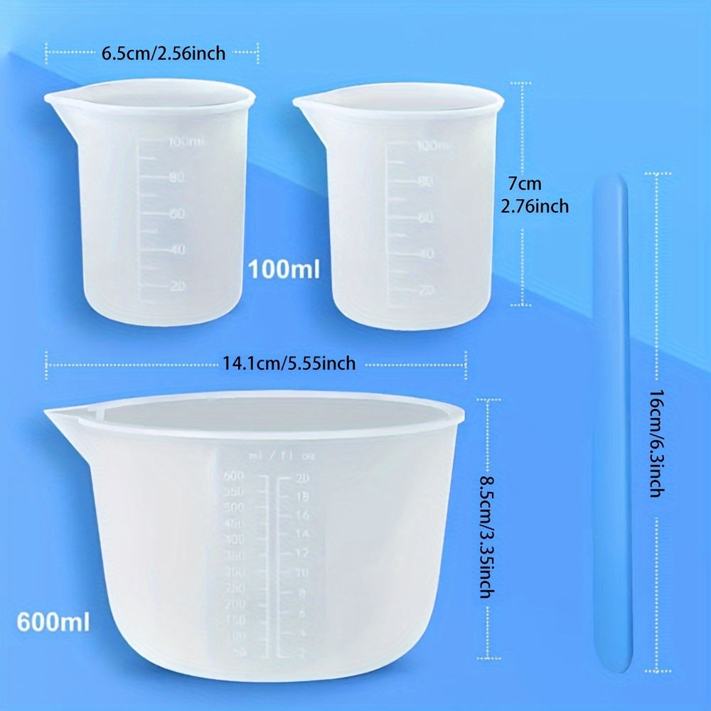 Siliconen maatbekers, harsbeno - Mixing Cup Silicone recensie en prijs