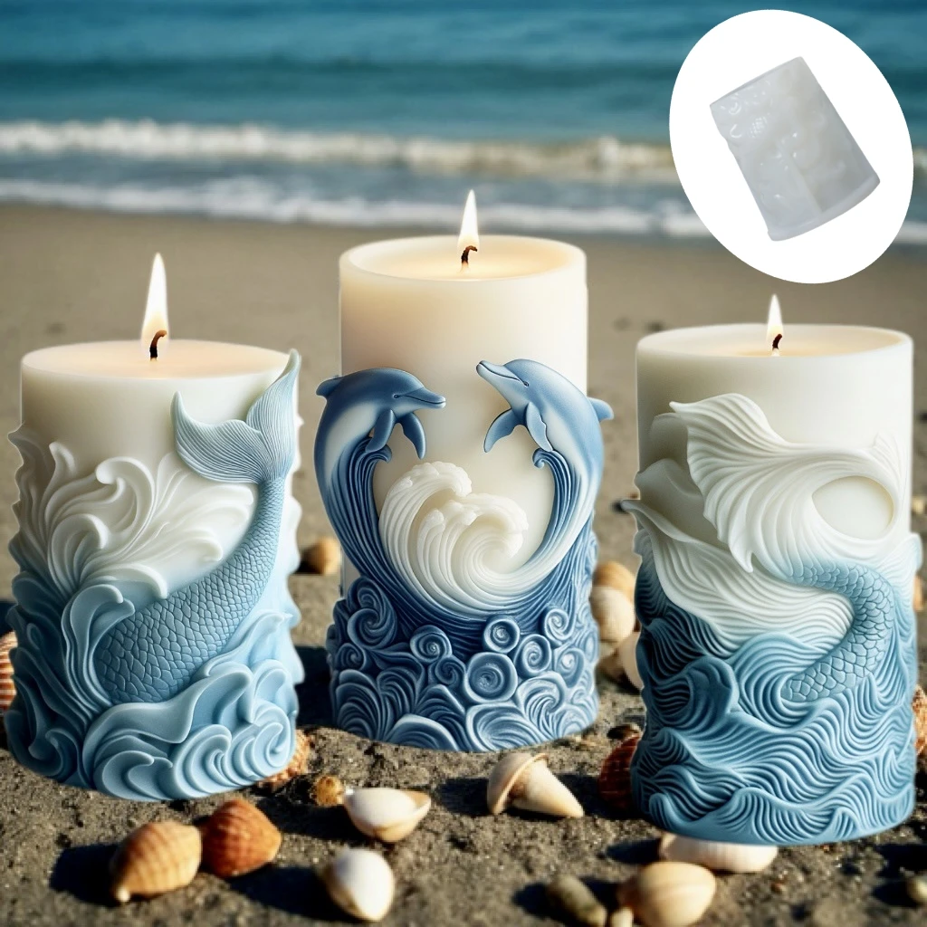 2024 oceaangolf schuim cilindr - Resin Ocean Wave Mold recensie en prijs