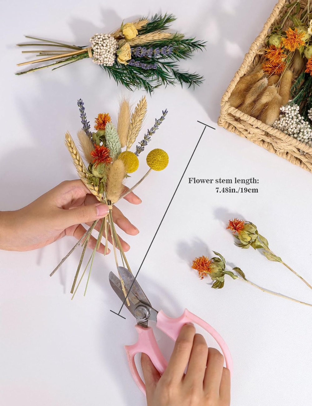 DIY Natuurlijke Gedroogde Bloe - Dried Flower Bulk recensie en prijs