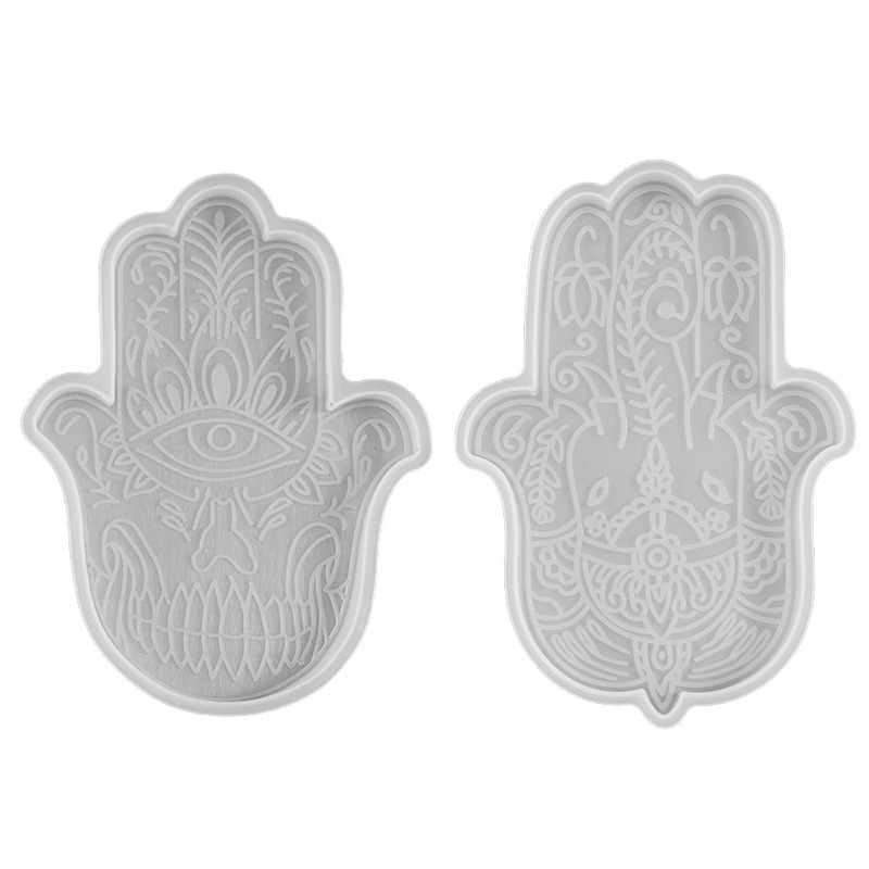 1 Pcs Diy Coaster Hand Van Fat - Silicone Mold Tray recensie en prijs