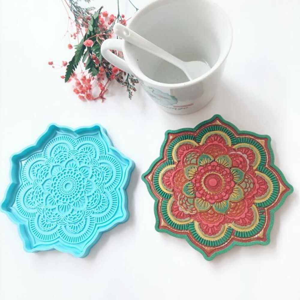 Mandala Coaster Siliconen Mal  - Coaster Mold Round recensie en prijs